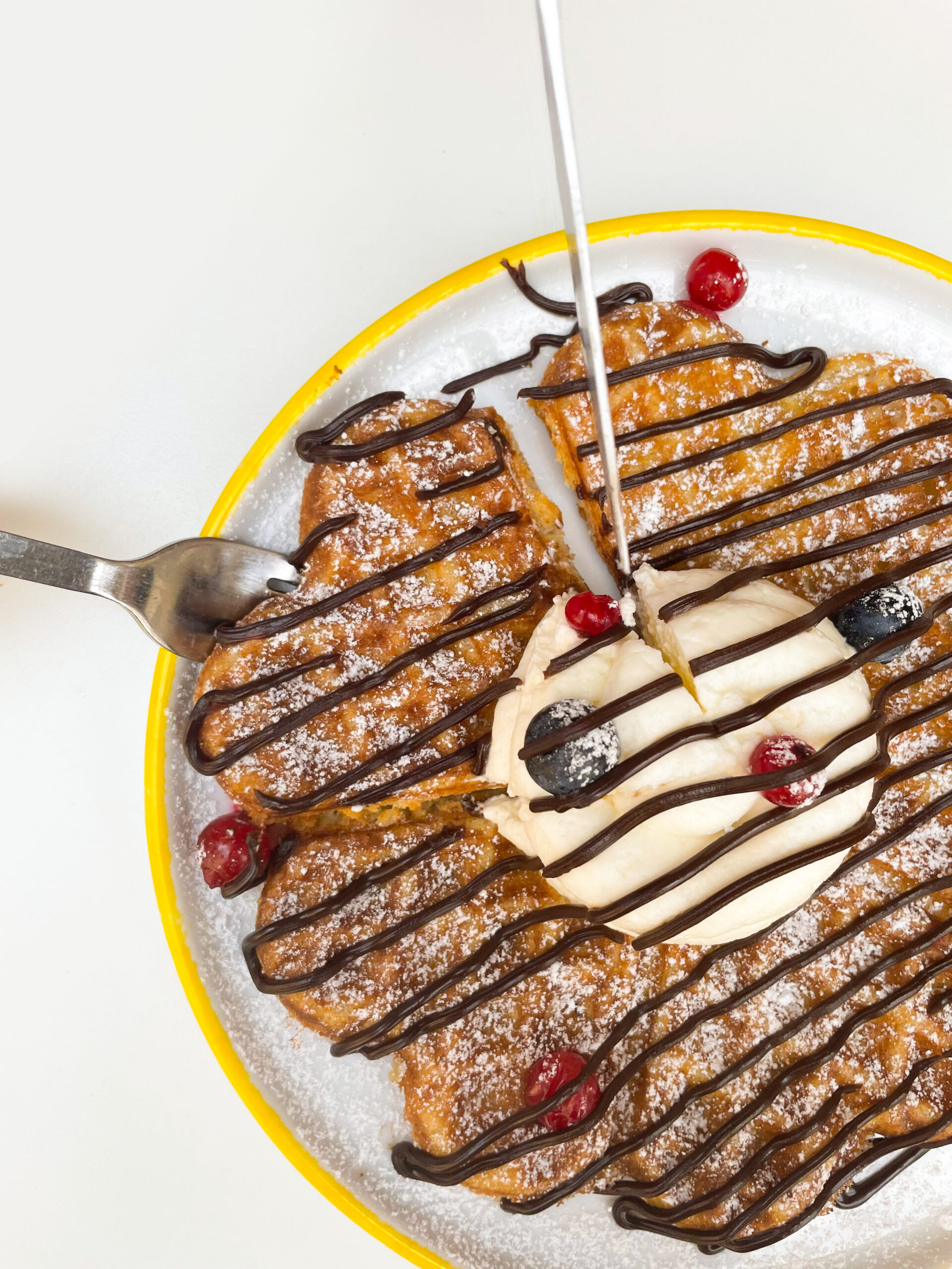 Våfflor gaufres suédoises maison chez Suzzi Kafe