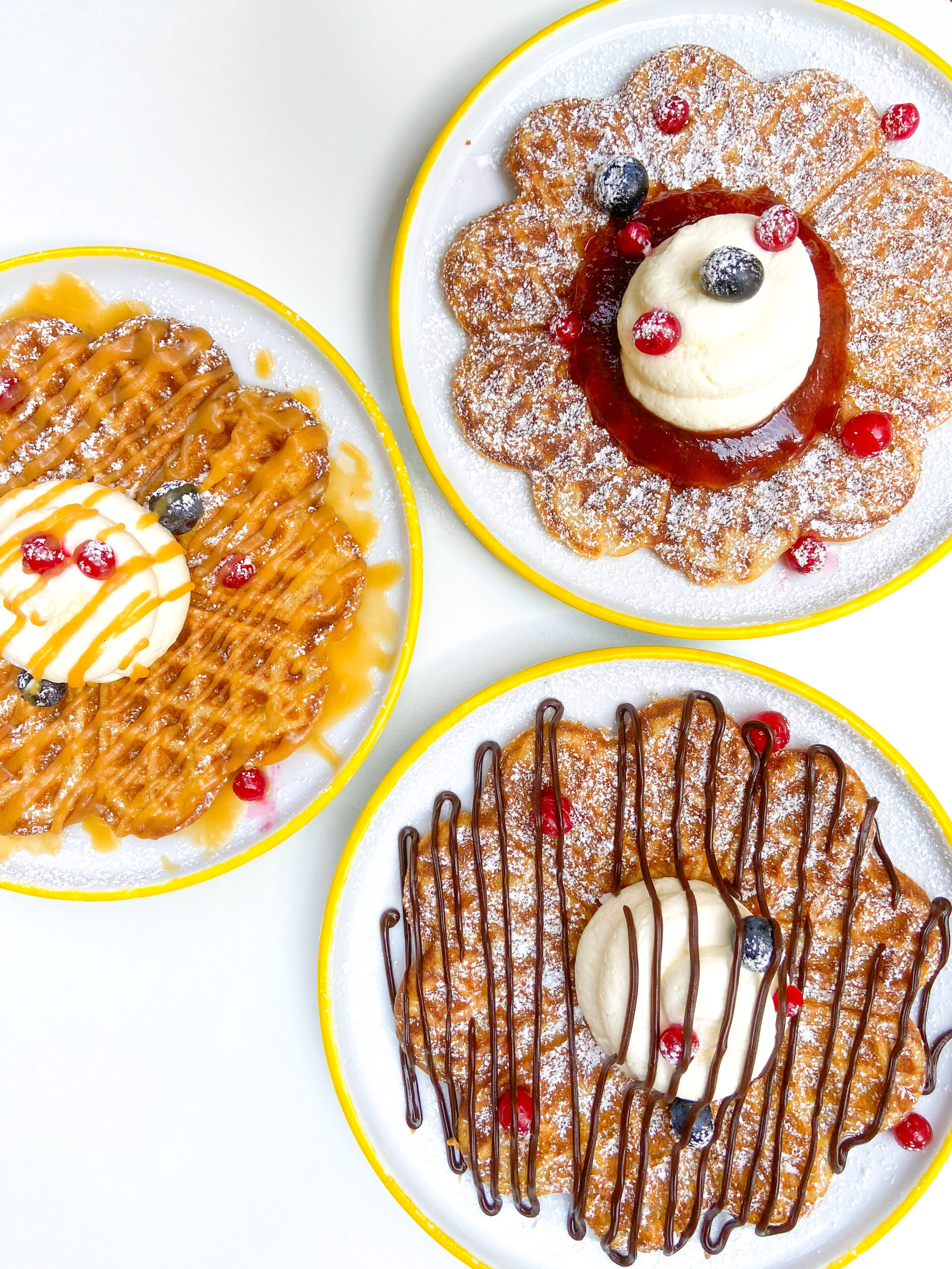 Gaufre suédoise maison pour un goûter à Bordeaux chez Suzzi Kafe